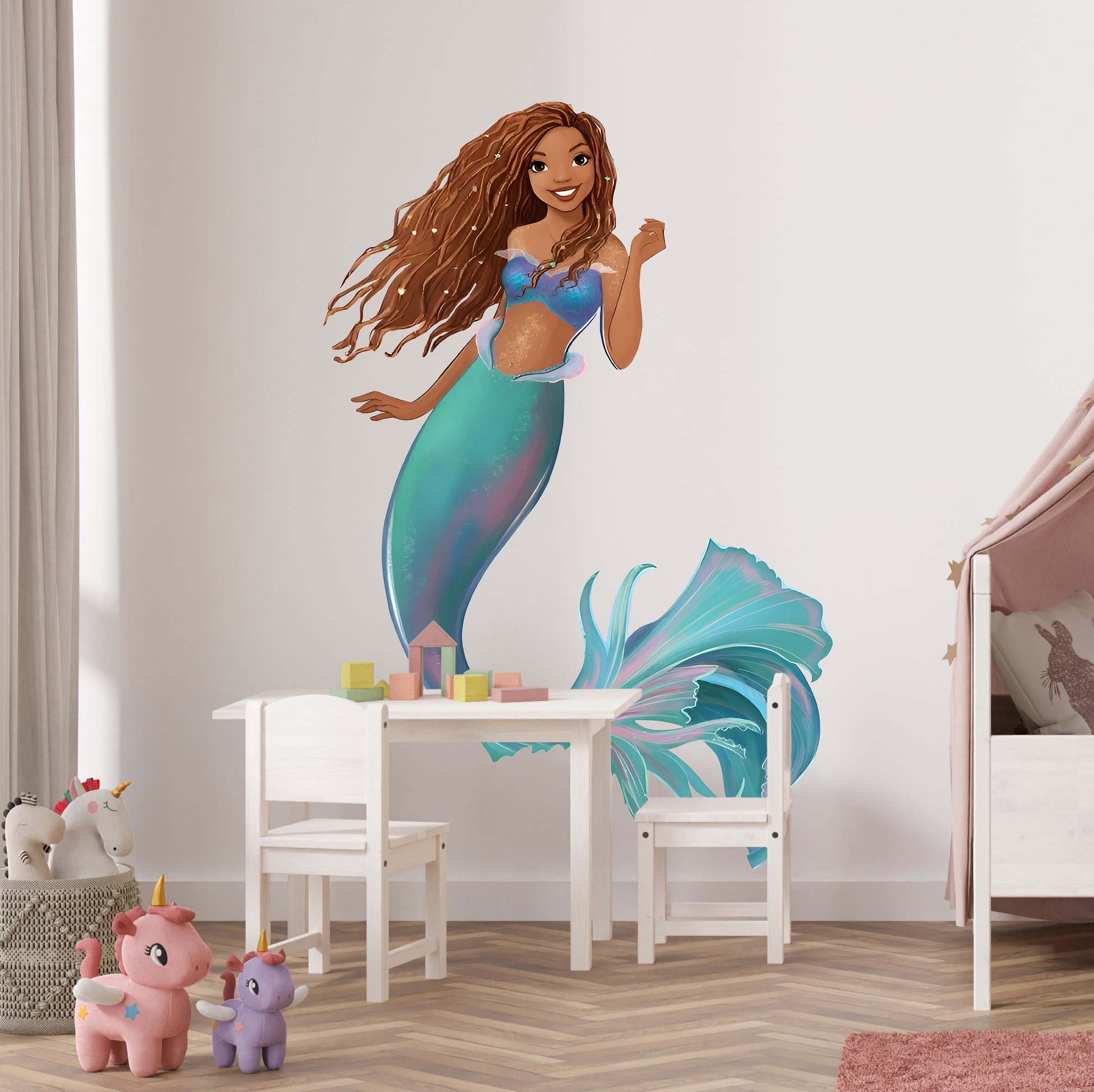 Ariel Disney Princess Wall Decal Wall Sticker Kids Room Wall Art AR09
