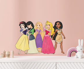 Disney Princess Group Wall Decal Sticker Kids Room Art Mural DSP36