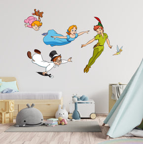 Peter Pan Disney Scene Wall Decal Wall Sticker Kids Room Wall Art PDP02