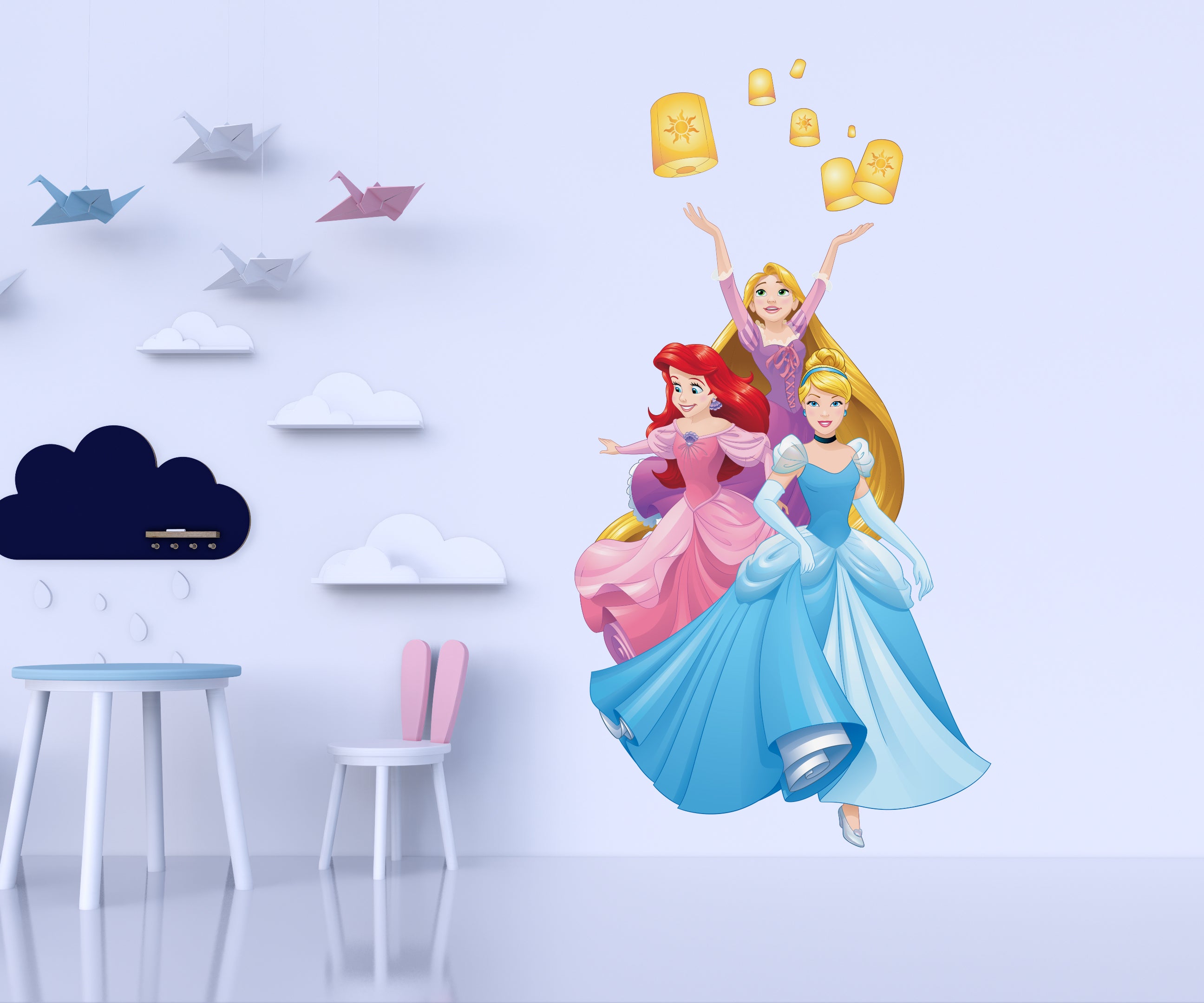 Disney Princess Wall Decal Sticker Kids Room Art Mural DSP39