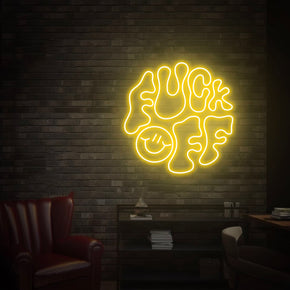 'Fuck Off' Funny Neon Sign Decorative Wall Decor