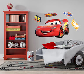Lightning Mcqueen Cars Movie 3D Wall Sticker Decal Home Decor Wall Art