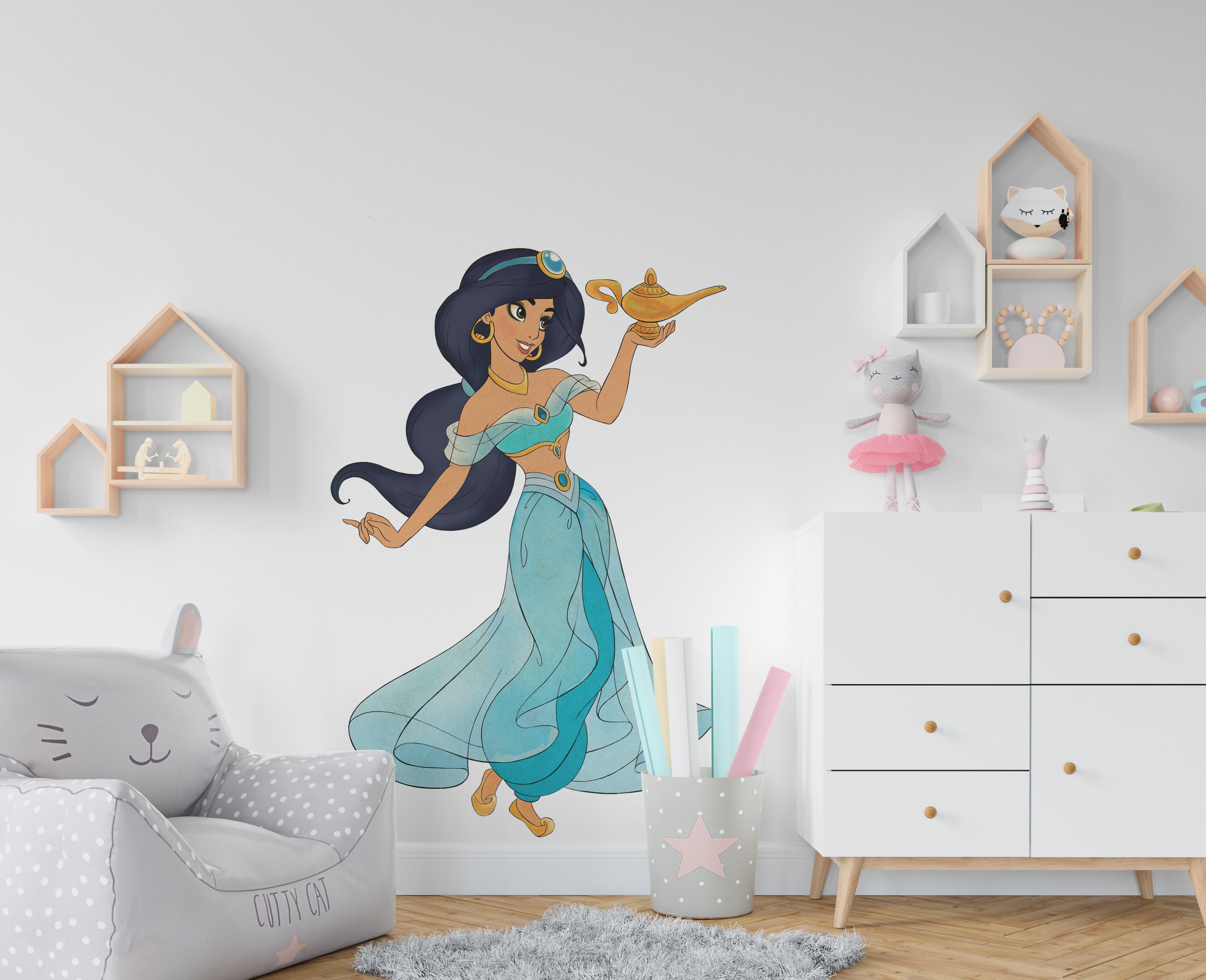 Jasmine Disney Princess 3D Wall Sticker Decal Home Decor Wall Art 02