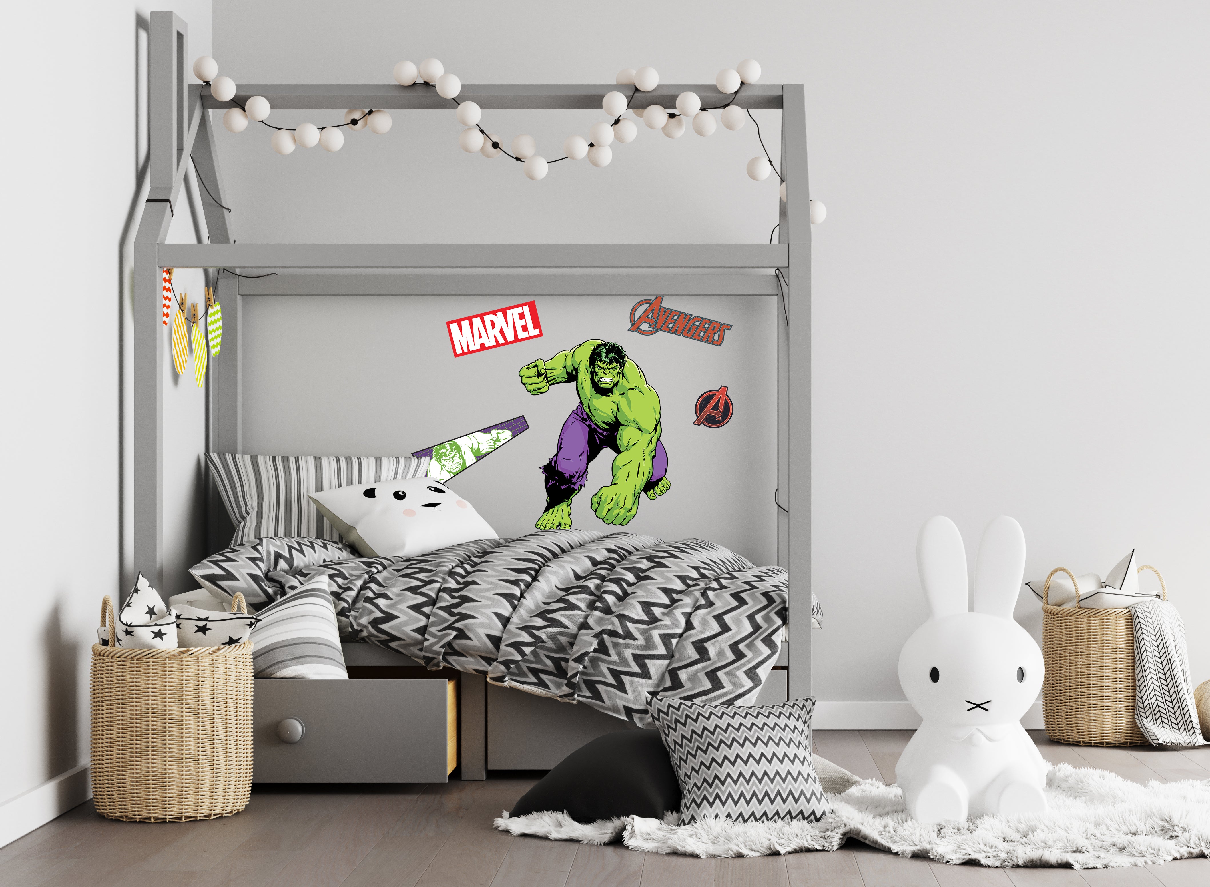 Hulk Superhero 3D Wall Sticker Decal Home Decor Wall Art