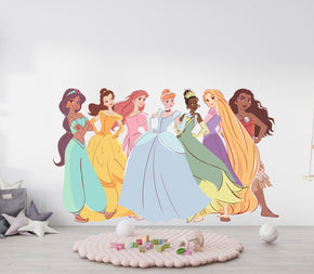 Disney Princess Group Wall Decal Sticker Kids Room Art Mural DSP38