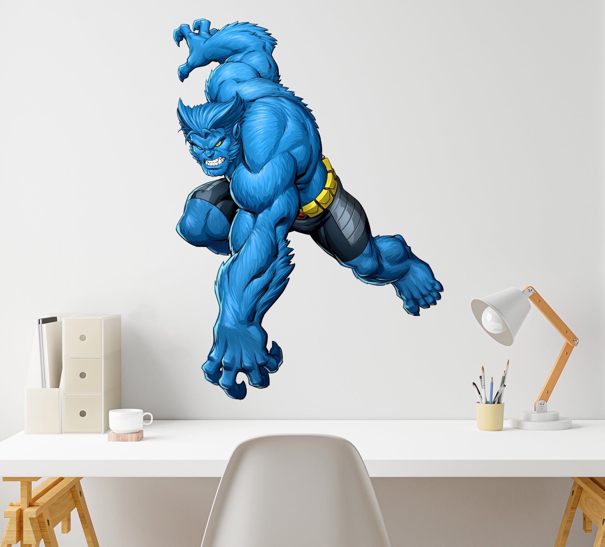 Beast X-Men Superhero Wall Decal Sticker Kids Room Wall Art AVG24