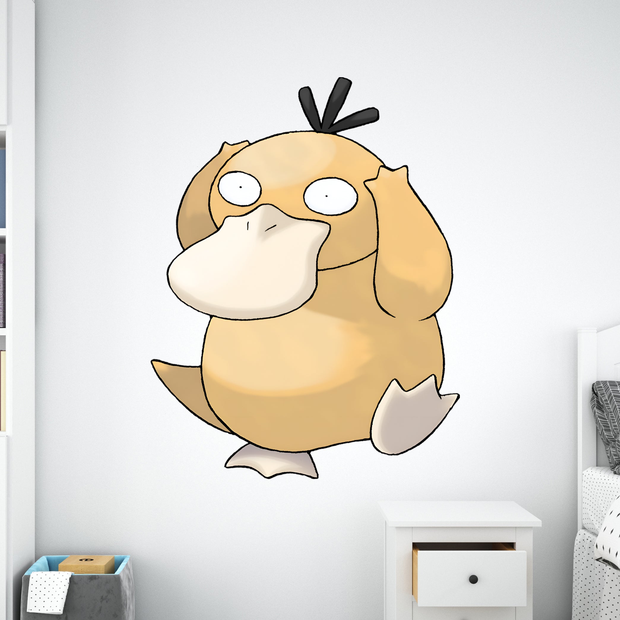 Psyduck Pokemon Wall Decal Removable Sticker Kids Room Decor Art PM02