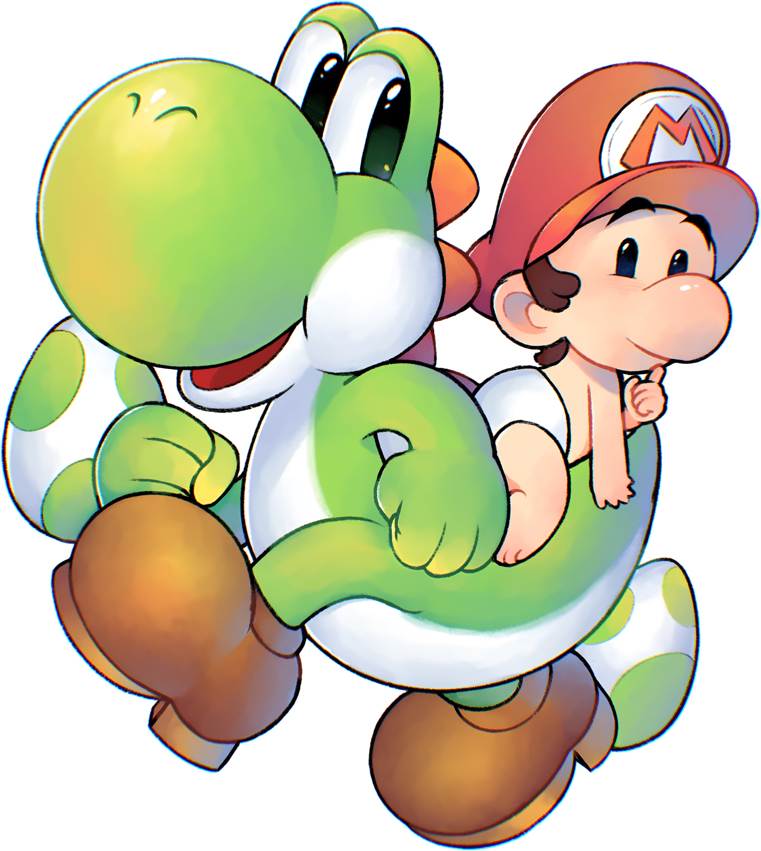 Yoshi's Island Wall Decal Wall Sticker Kids Room Art Super Mario SMR44