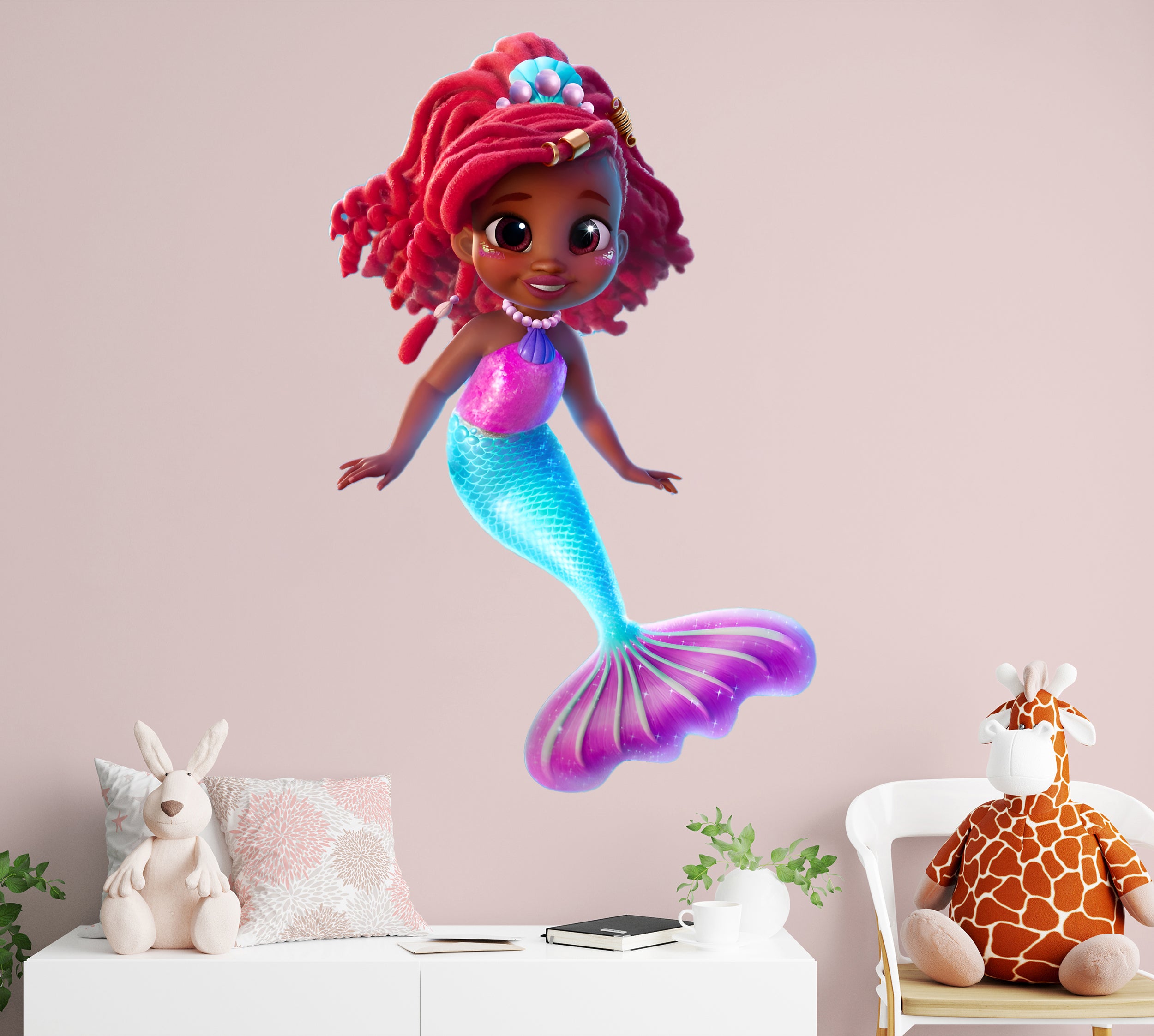 Ariel Disney Junior Princess Wall Decal Wall Sticker Kids Room Wall Art AR10