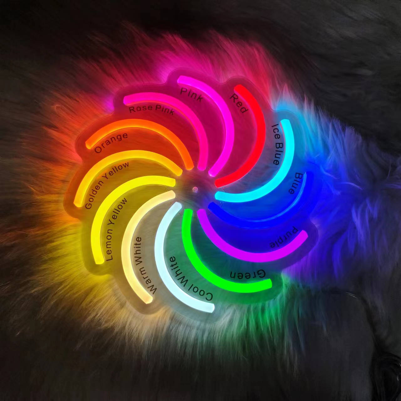 Fortune Cat Ramen Neon Sign Decorative Wall Decor