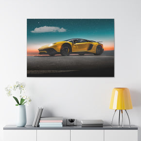 Lamborghini Aventador Sport Car Canvas Print Wall Art Wall Decor Giclee Gallery Wrap