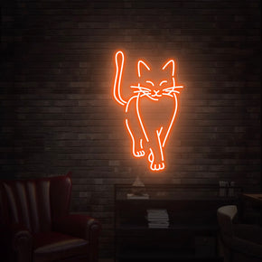 Cat Neon Sign Decorative Wall Decor