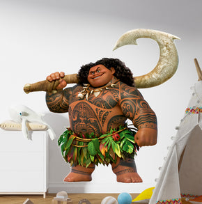 Maui Moana 2 Disney Princess Wall Decal Sticker Kids Room Art Mural DSP31