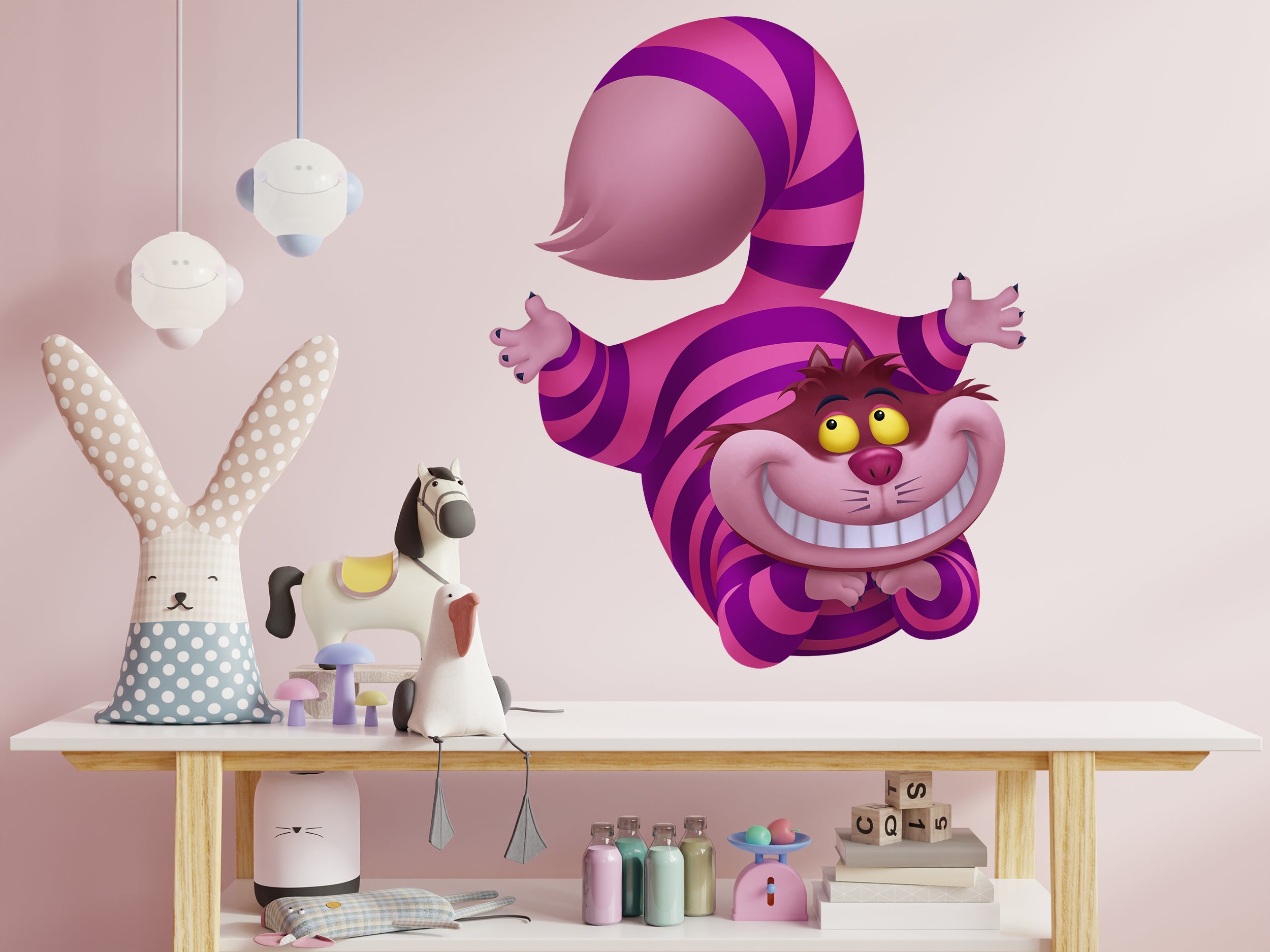 Cheshire Cat Alice In Wonderland Disney Wall Sticker Decal Home Decor Wall Art