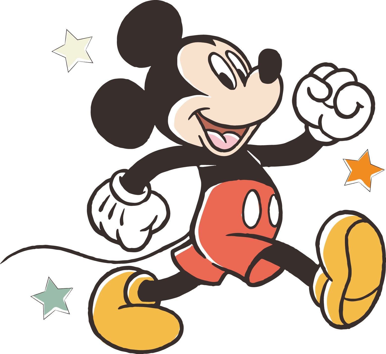 Mickey Mouse 3D Wall Sticker Decal Home Decor Wall Art