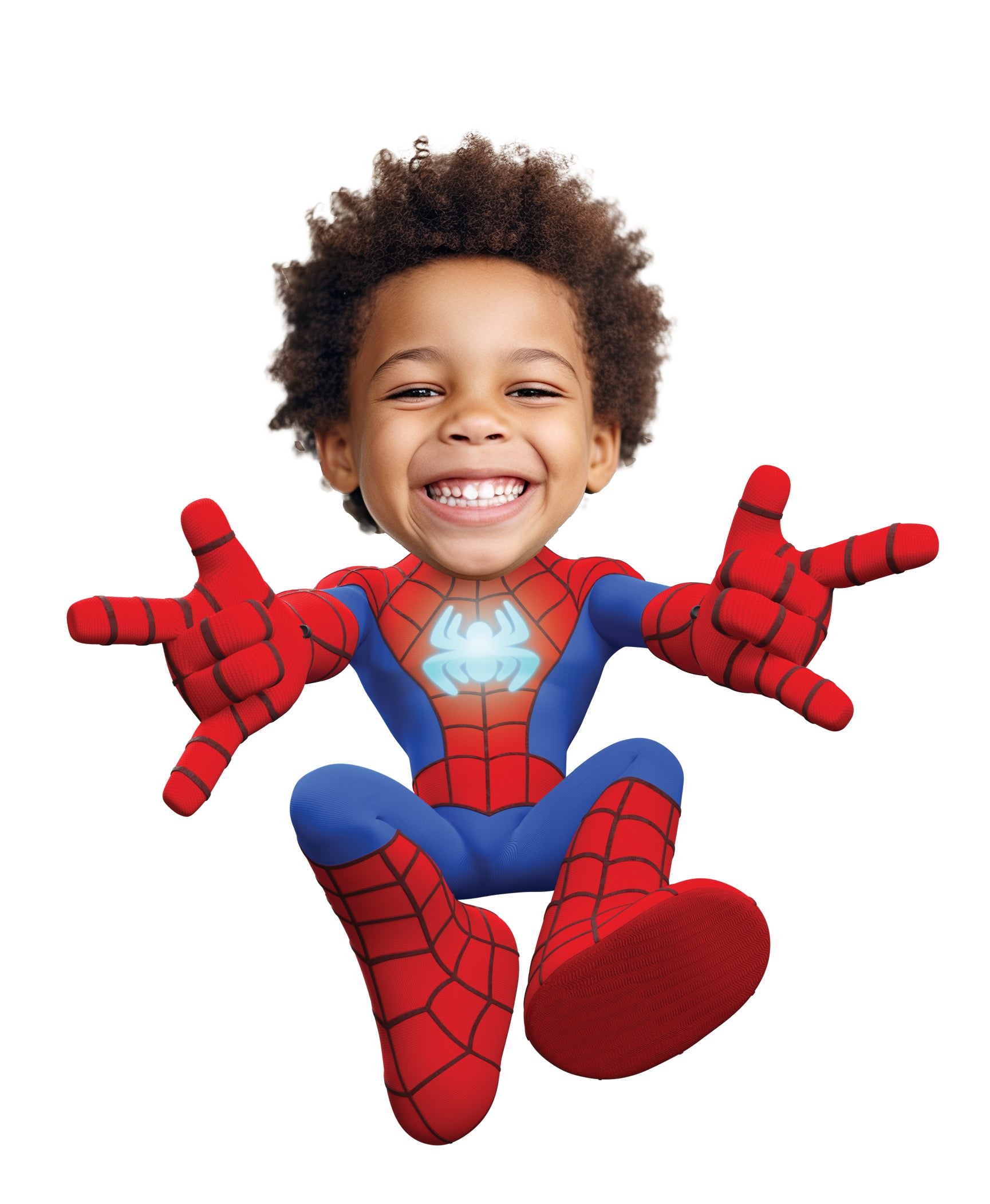 Personalized FACE Spidey And His Amazing Friends 3D Wall Sticker Decal Art SP34