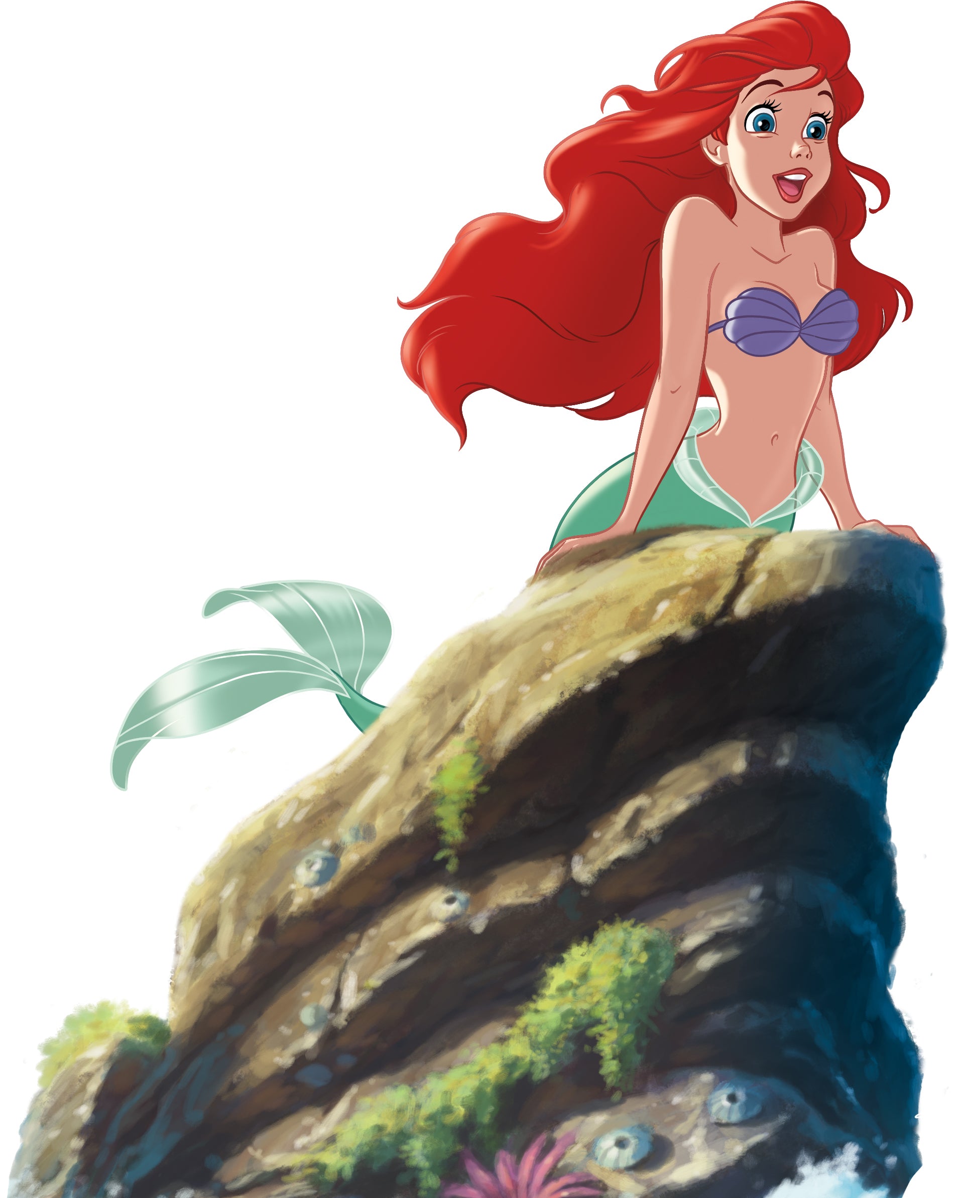 Ariel Disney Princess Wall Decal Wall Sticker Kids Room Wall Art DSP17