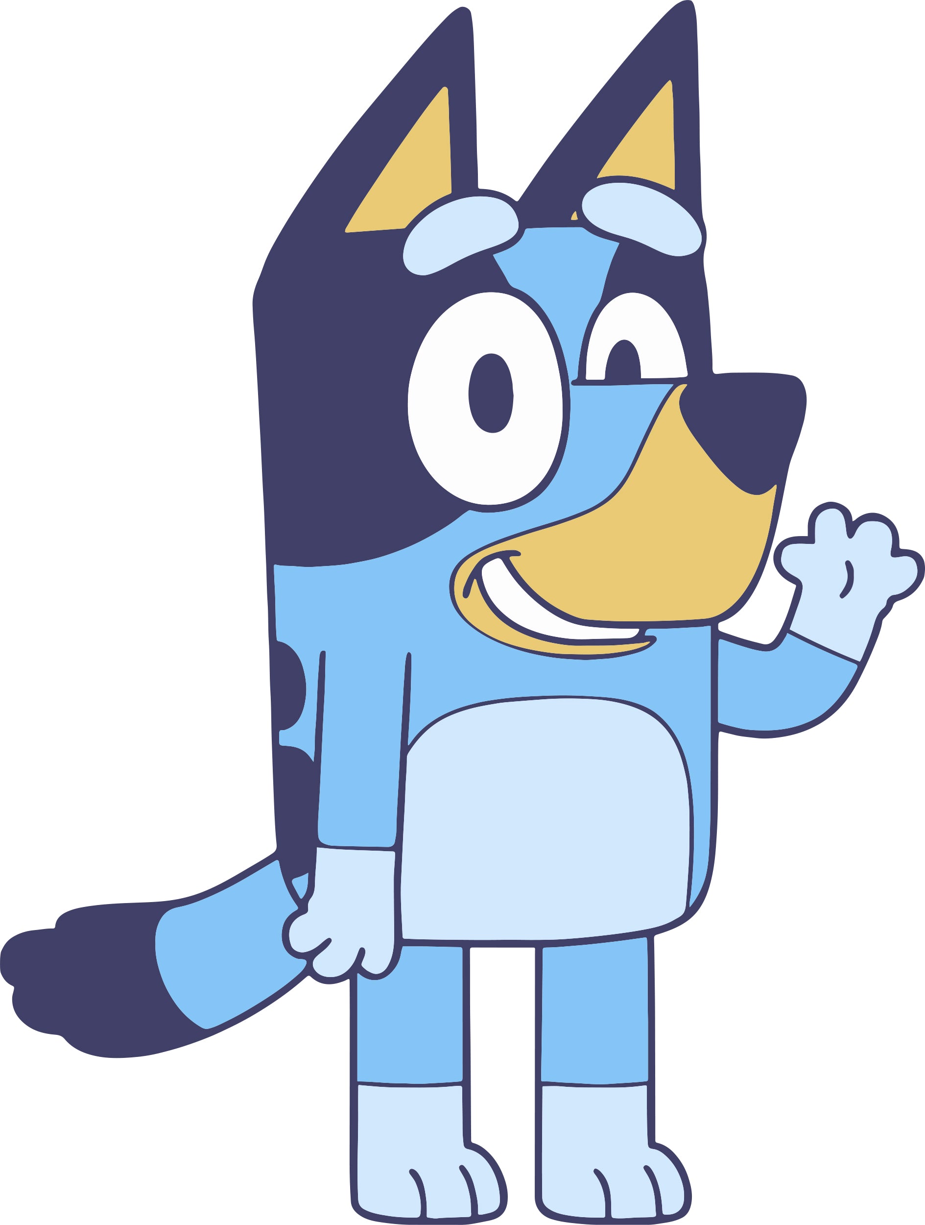 Bluey 3D Wall Sticker Decal Home Decor Wall Art