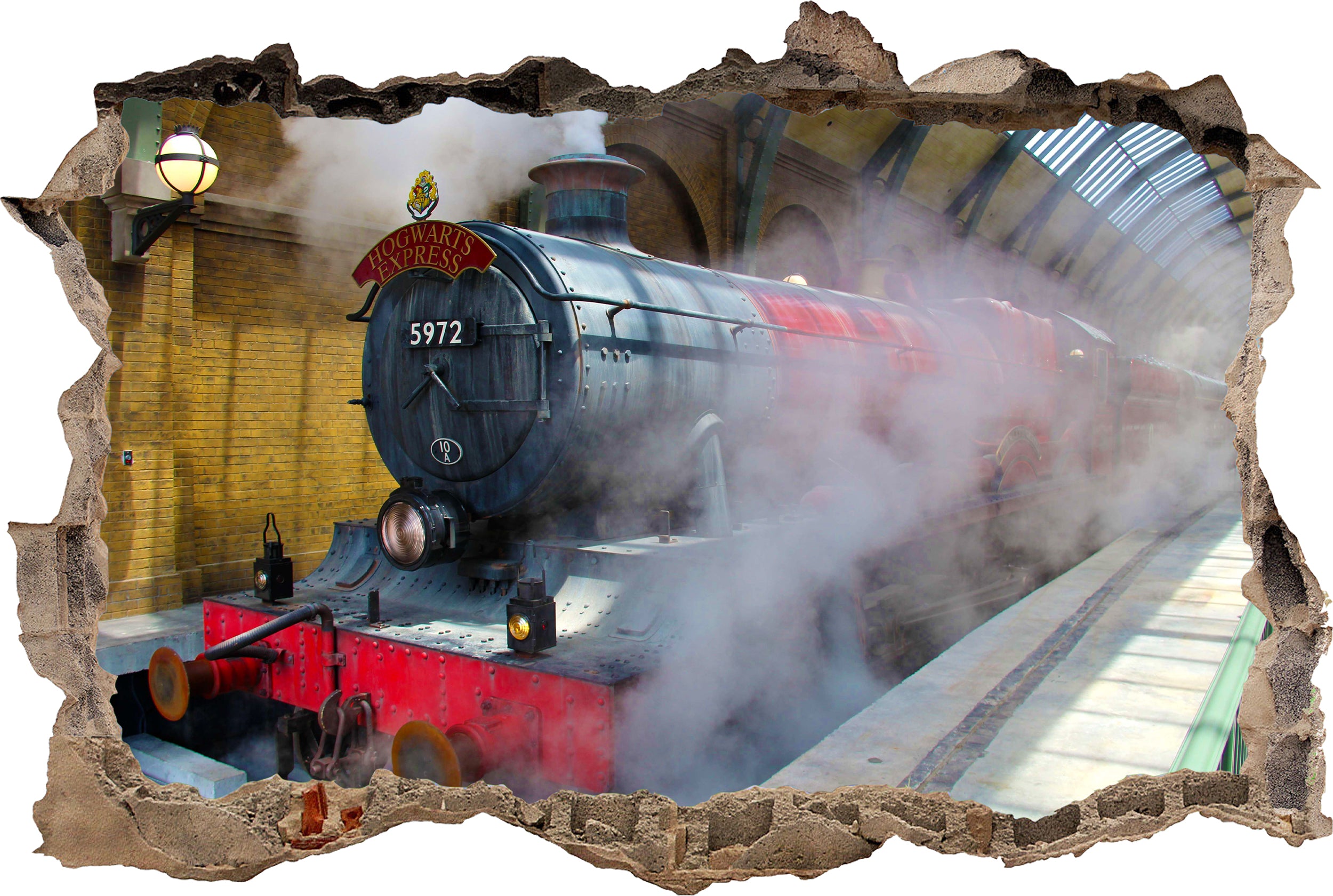 Hogwarts Express Train Wall Decal Removable Sticker Wall Art Decor Mural HP11