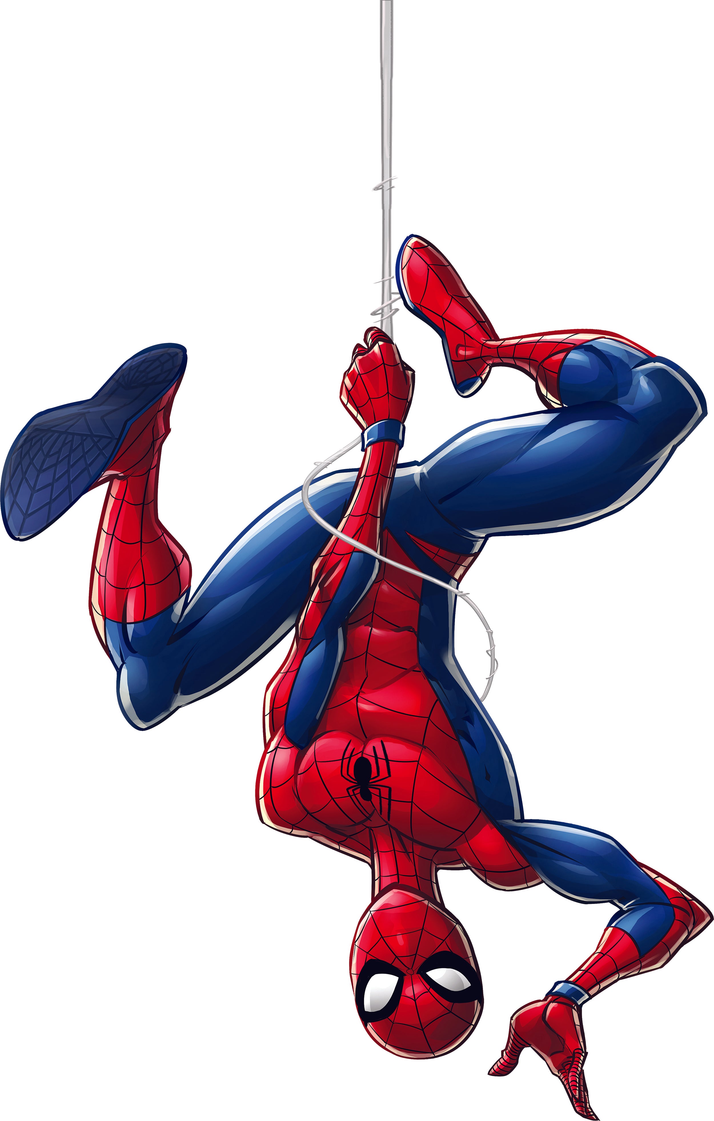 Spiderman Hanging Marvel Superhero Wall Decal Sticker Kids Room Art SPM29