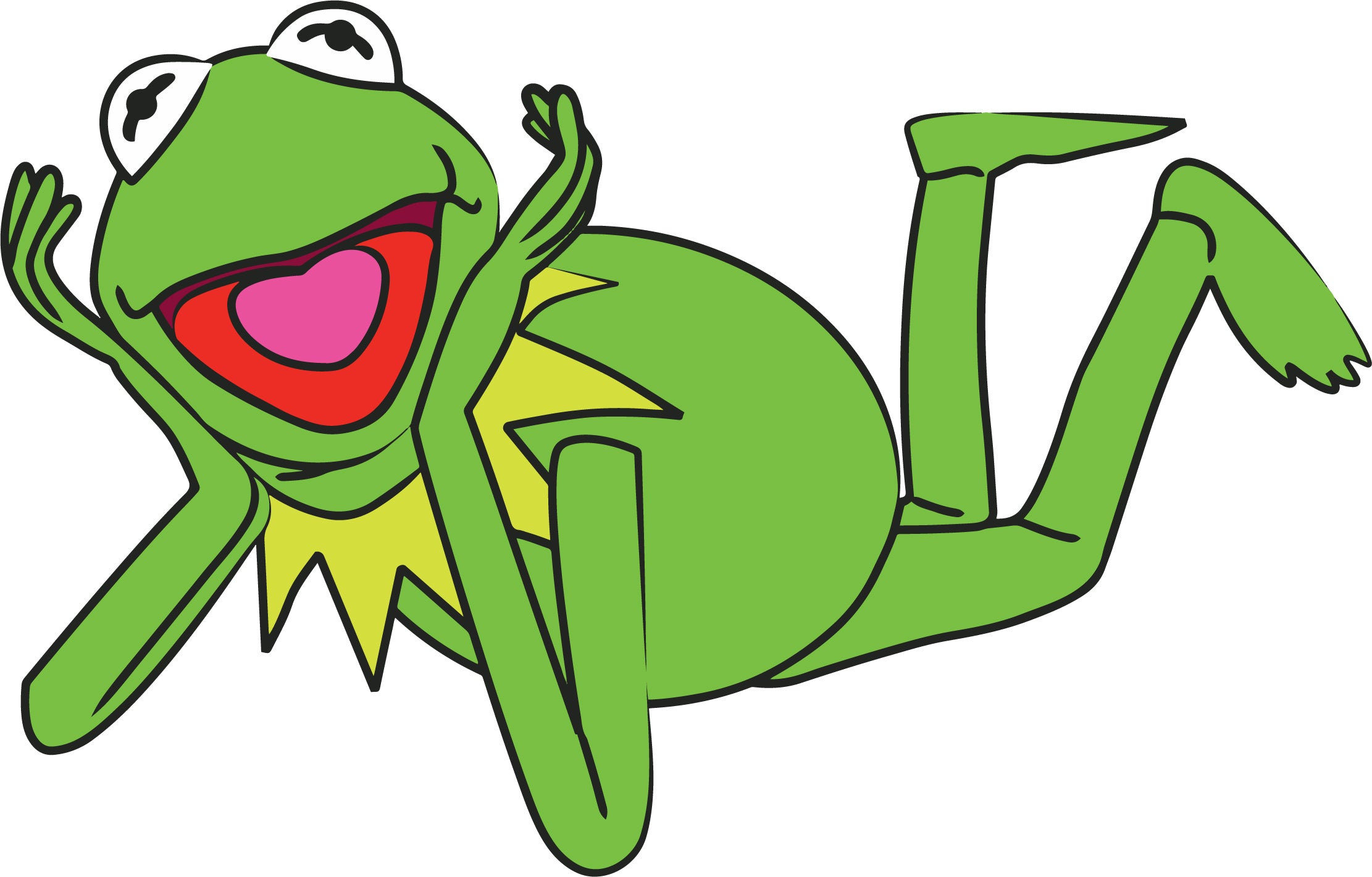 Kermit The Muppets Wall Decal Removable Sticker Kids Room Wall Art Mural MPT01