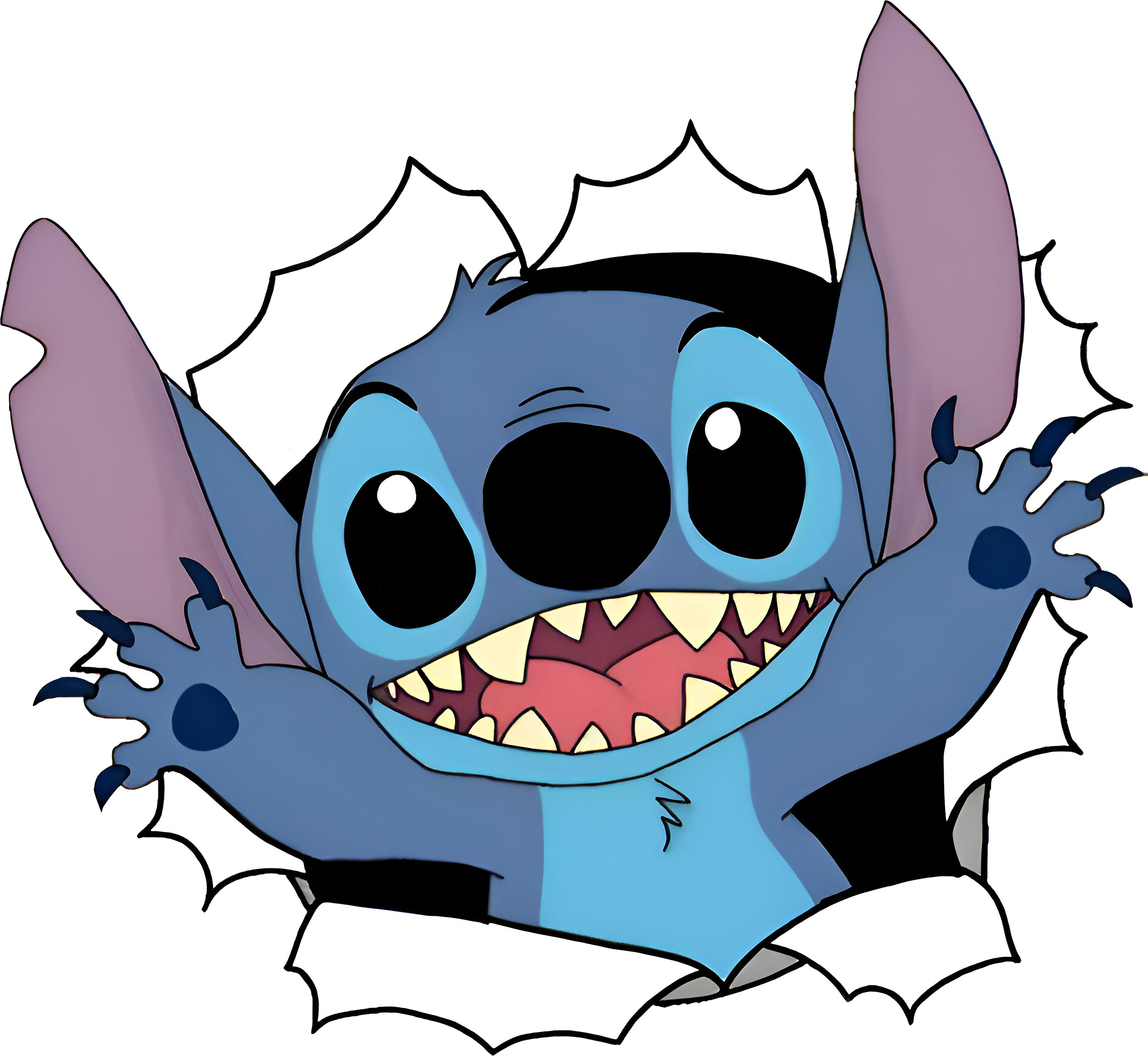 Stitch Disney Cute Wall Decal Removable Sticker Room Art Mural STCH23
