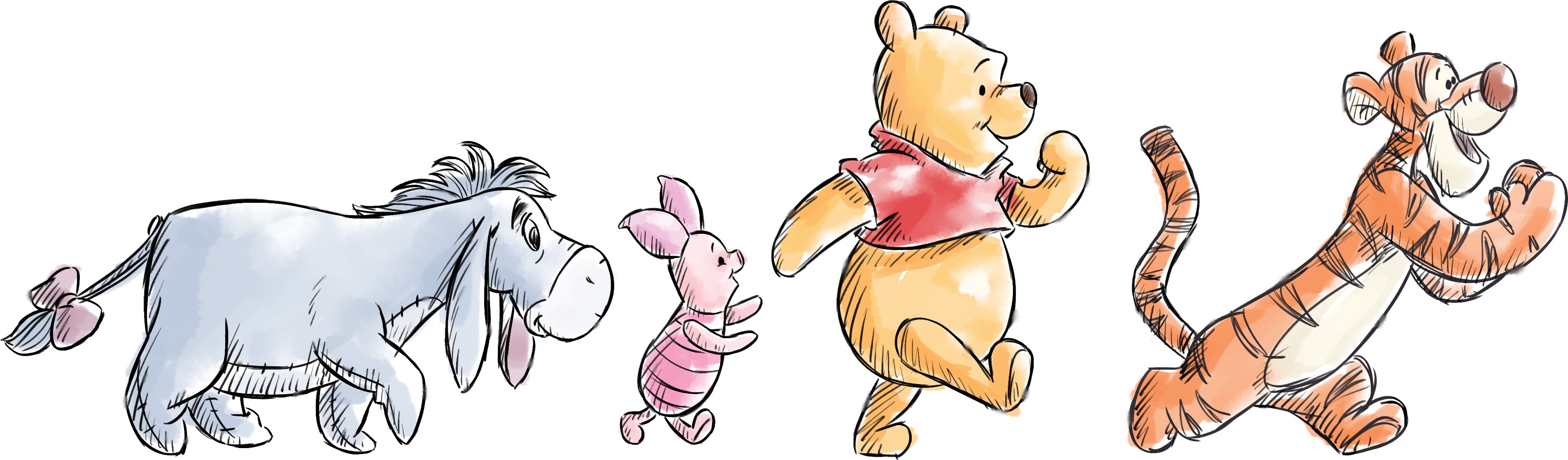 Rabbit Winnie The Pooh 3D Wall Sticker Decal Home Decor Wall Art WTP05