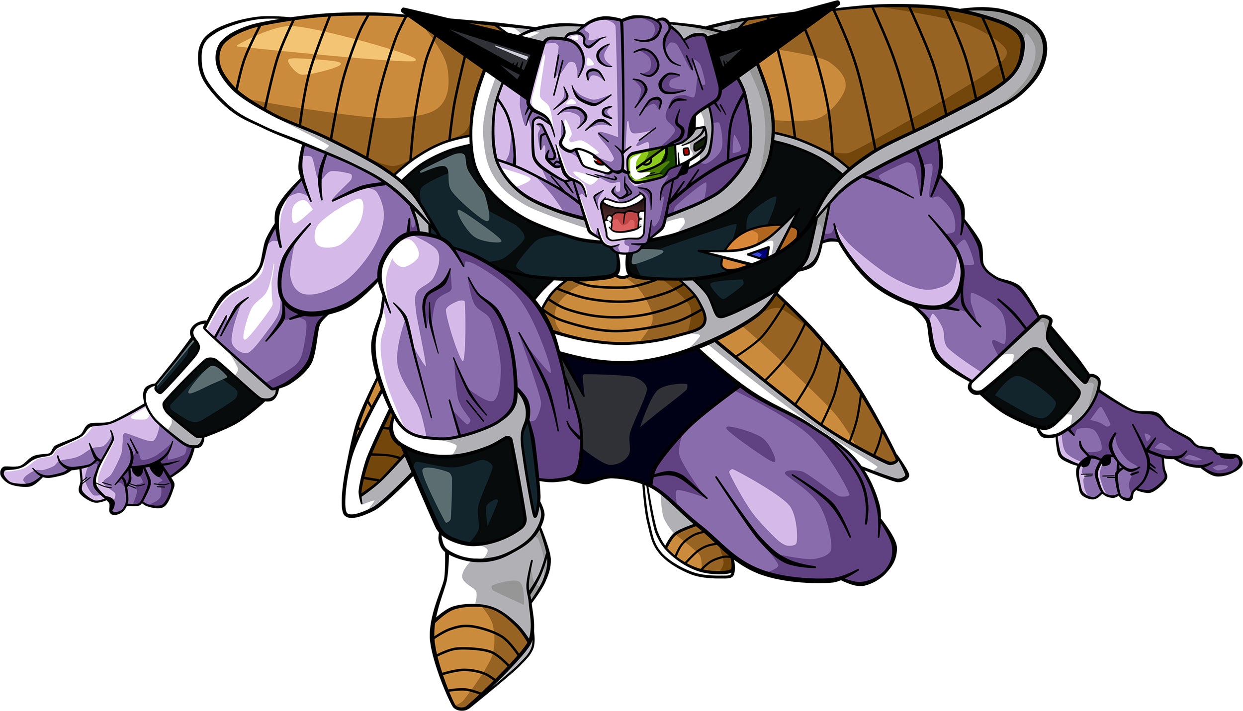 Captain Ginyu Dragon Ball Z Wall Decal Removable Sticker Kids Room Wall Art Mural GMD40