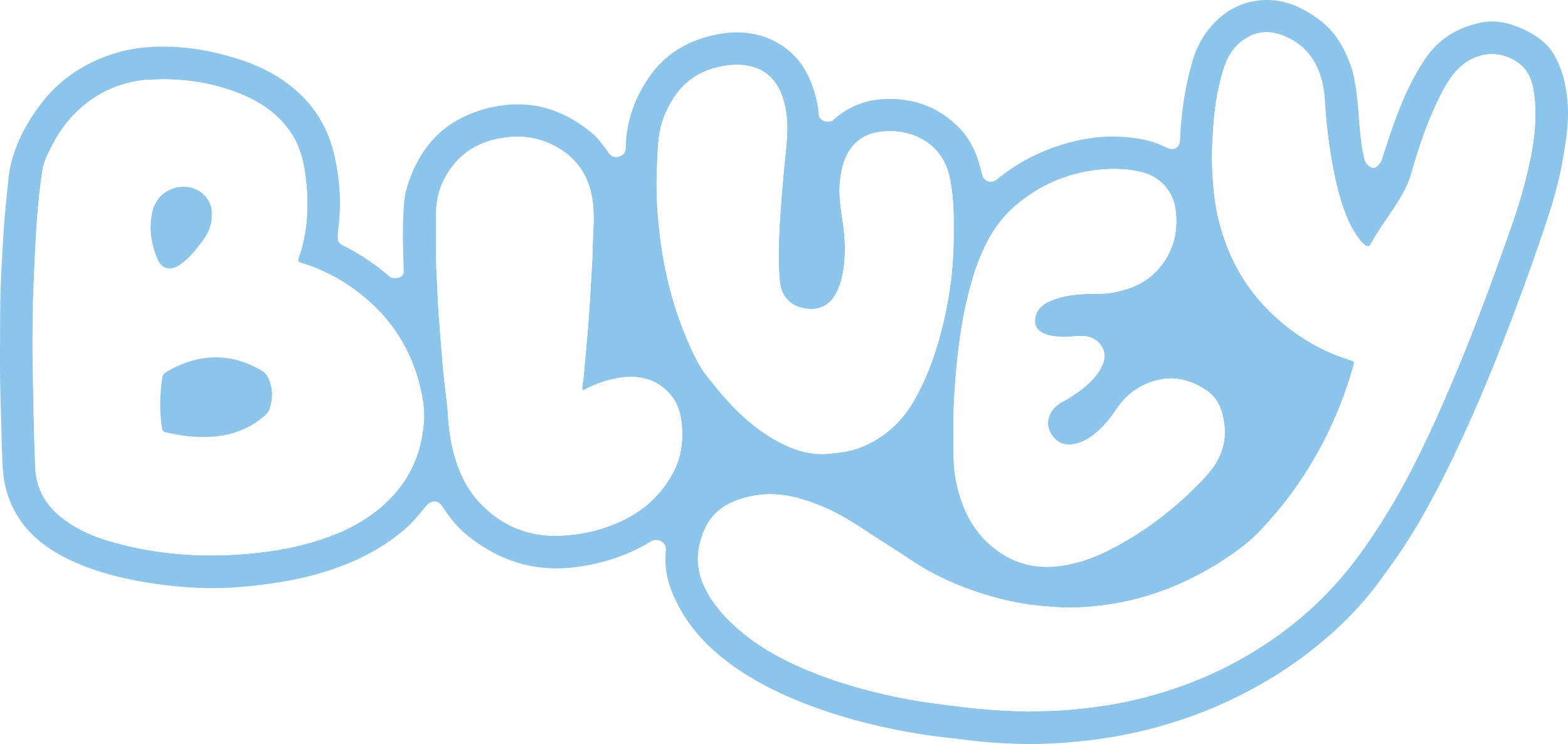 Bluey Logo 3D Wall Sticker Decal Home Decor Wall Art