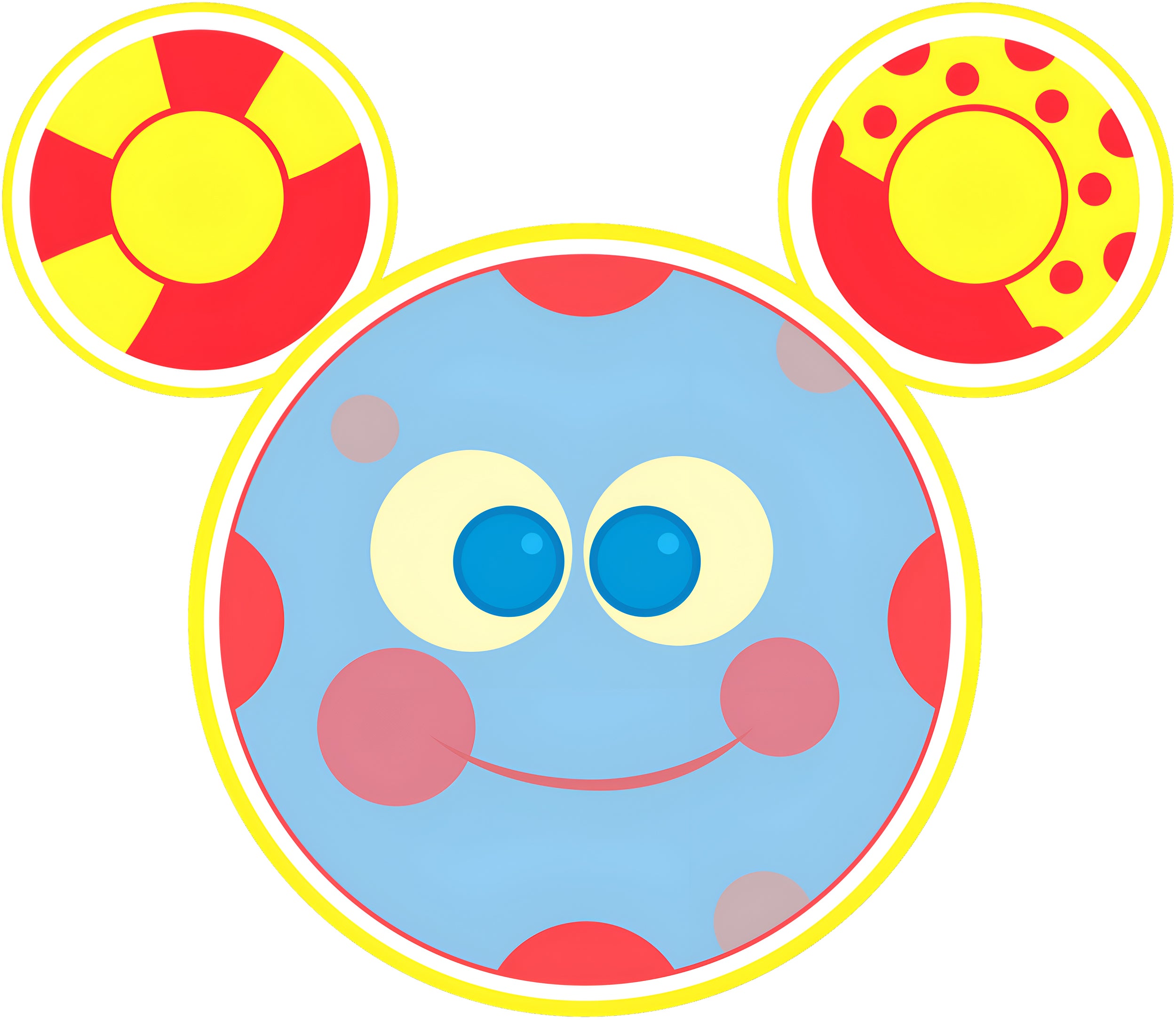 Toodles Mickey And Friends Disney Wall Decal Removable Sticker Room Art Mural MMS23