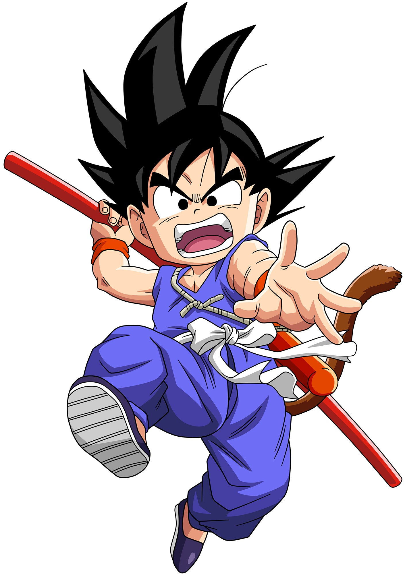 Kid Goku Dragon Ball Z Wall Decal Wall Sticker Kids Room Wall Art Mural GMD29