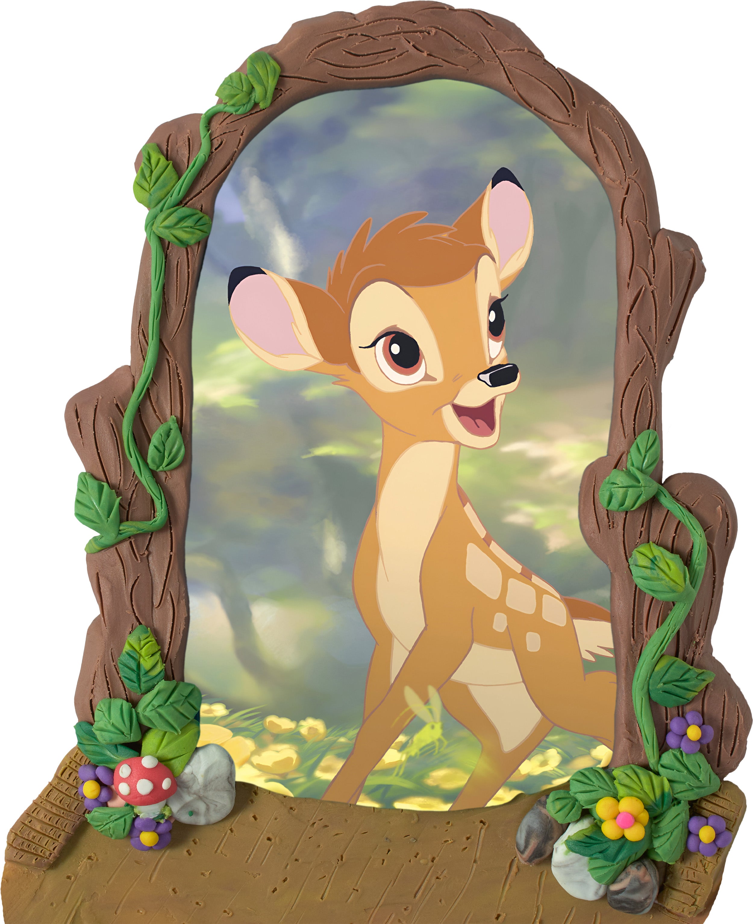 Bambi Secret Cave Wall Sticker 3D Effect Decal