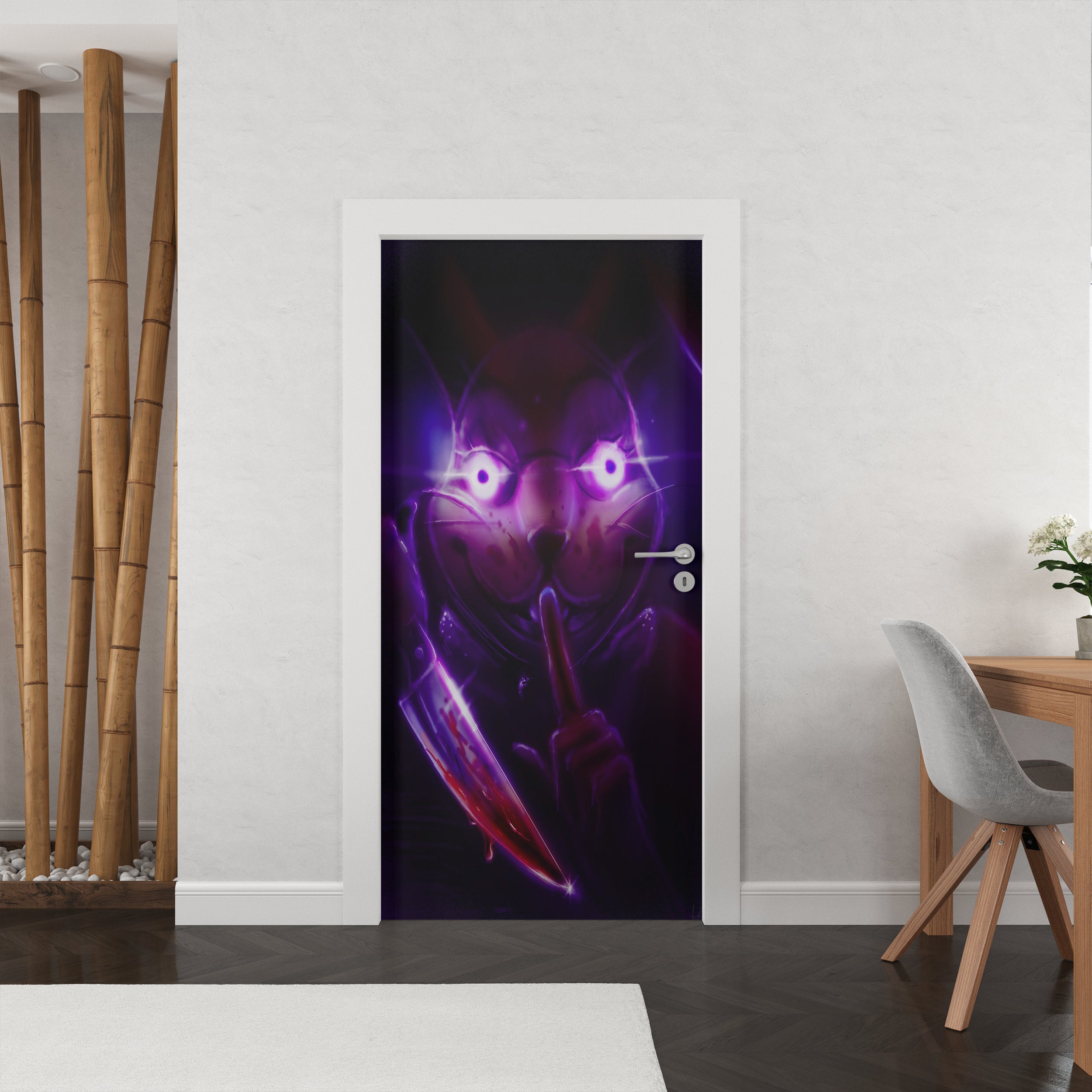 Five Nights At Freddy's Personalized DOOR Wallpaper Decal Removable Sticker FN10