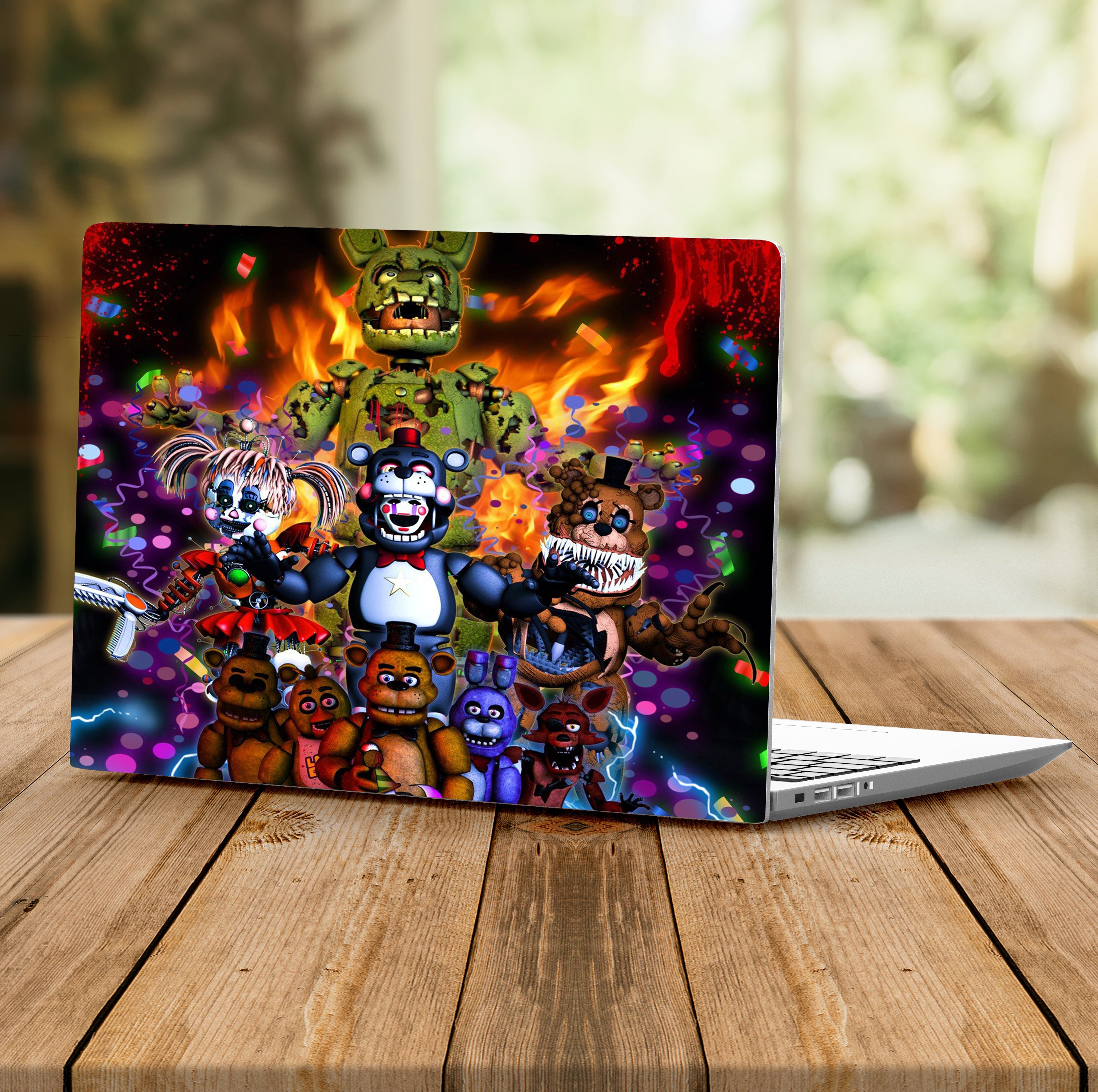 Five Nights At Freddy's LAPTOP Sticker Personalized Skin Decal Cover Protector FN12