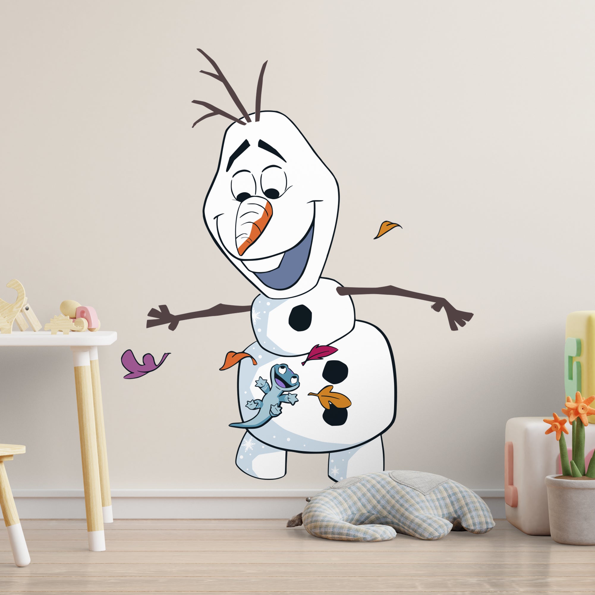 Olaf The Snowman Frozen Disney Princess 3D Wall Sticker Decal Home Decor Wall Art