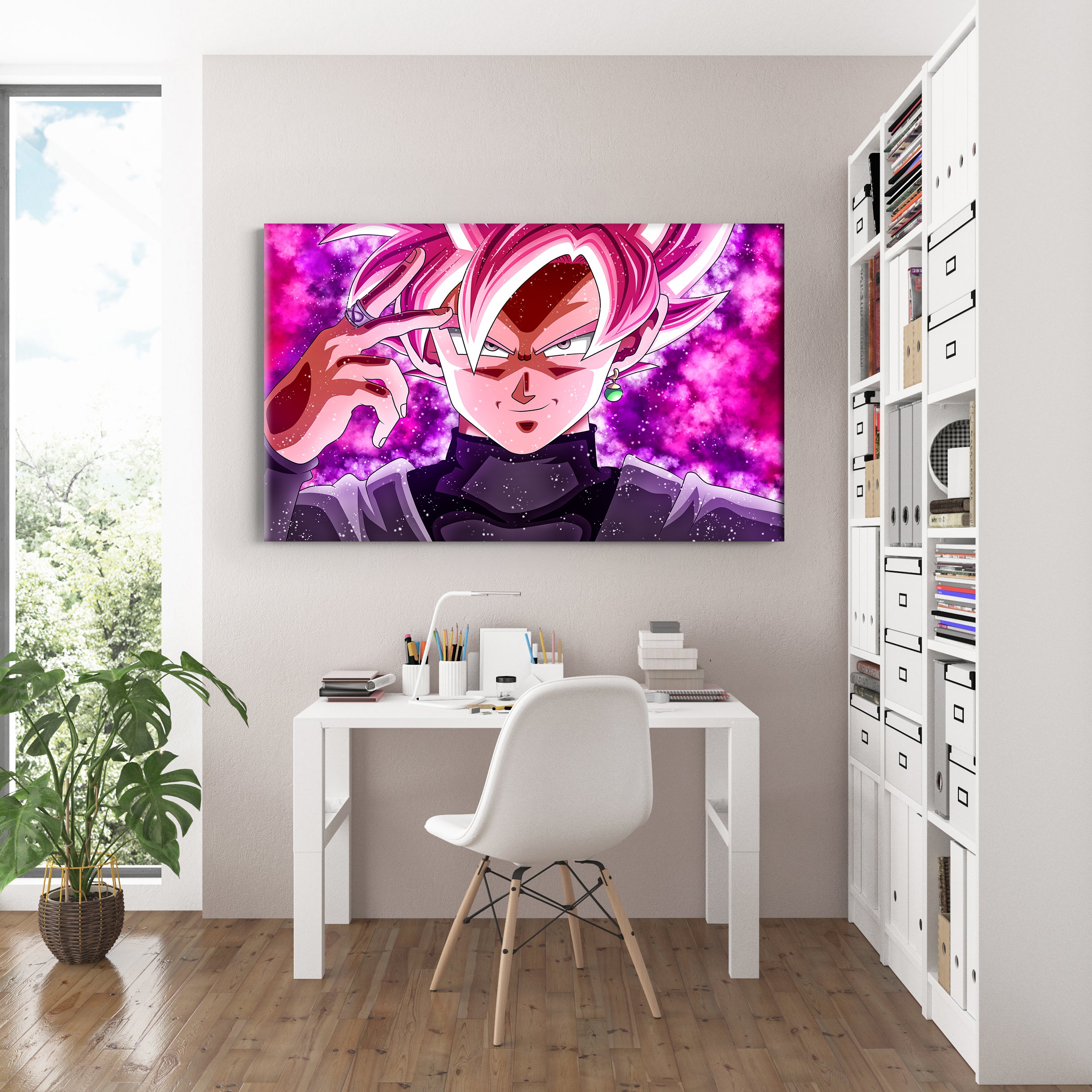 Black Goku Dragon Ball Z Canvas Print Wall Art Wall Decor Giclee