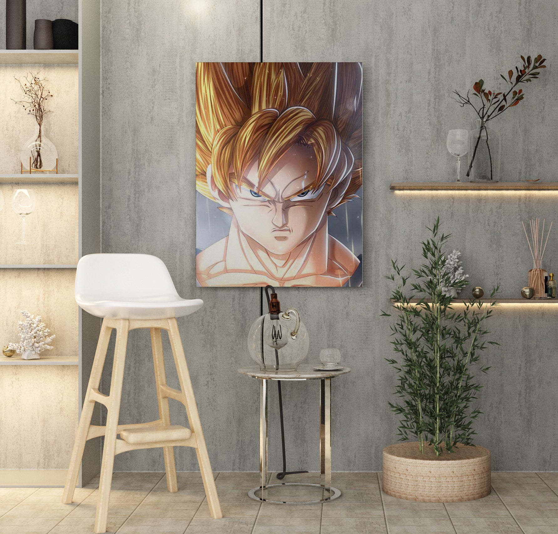 Son Goku Dragon Ball Z Canvas Print Wall Art Wall Decor Giclee