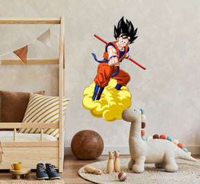 Son Goku Dragon Ball Z Wall Decal Wall Sticker Kids Room Wall Art Mural