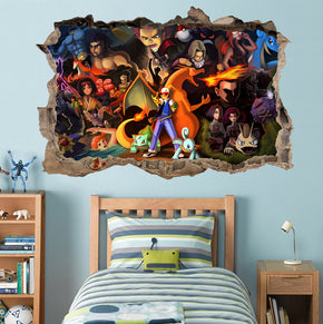 Pokemon Wall Decal Removable Sticker Wall Art Decor Mural H708