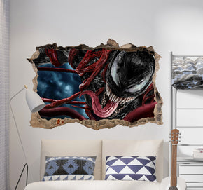 Venom 3D Smashed Wall Decal Removable Sticker Art Decor Mural AVG30