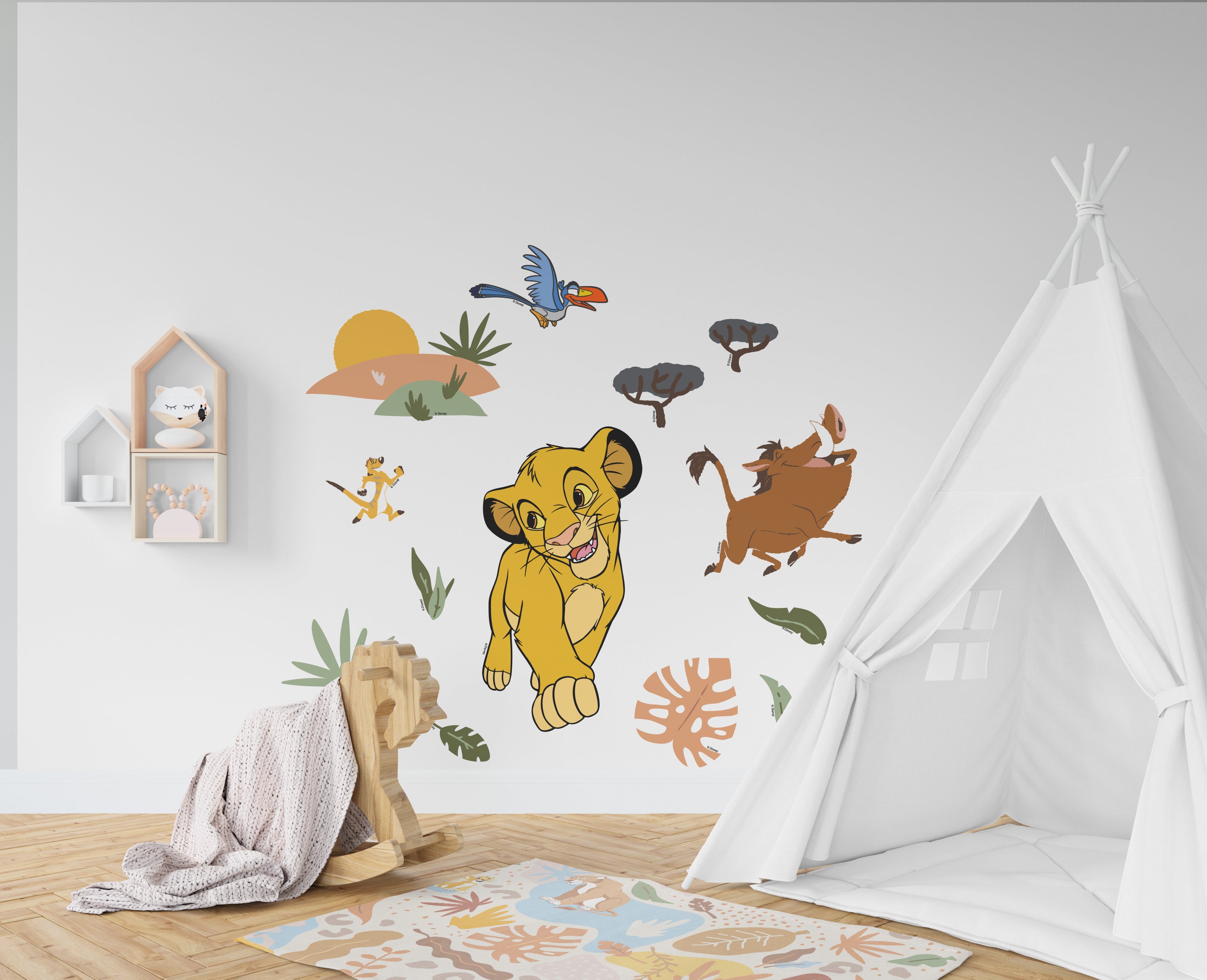 Lion King 3D Wall Sticker Decal Home Decor Wall Art