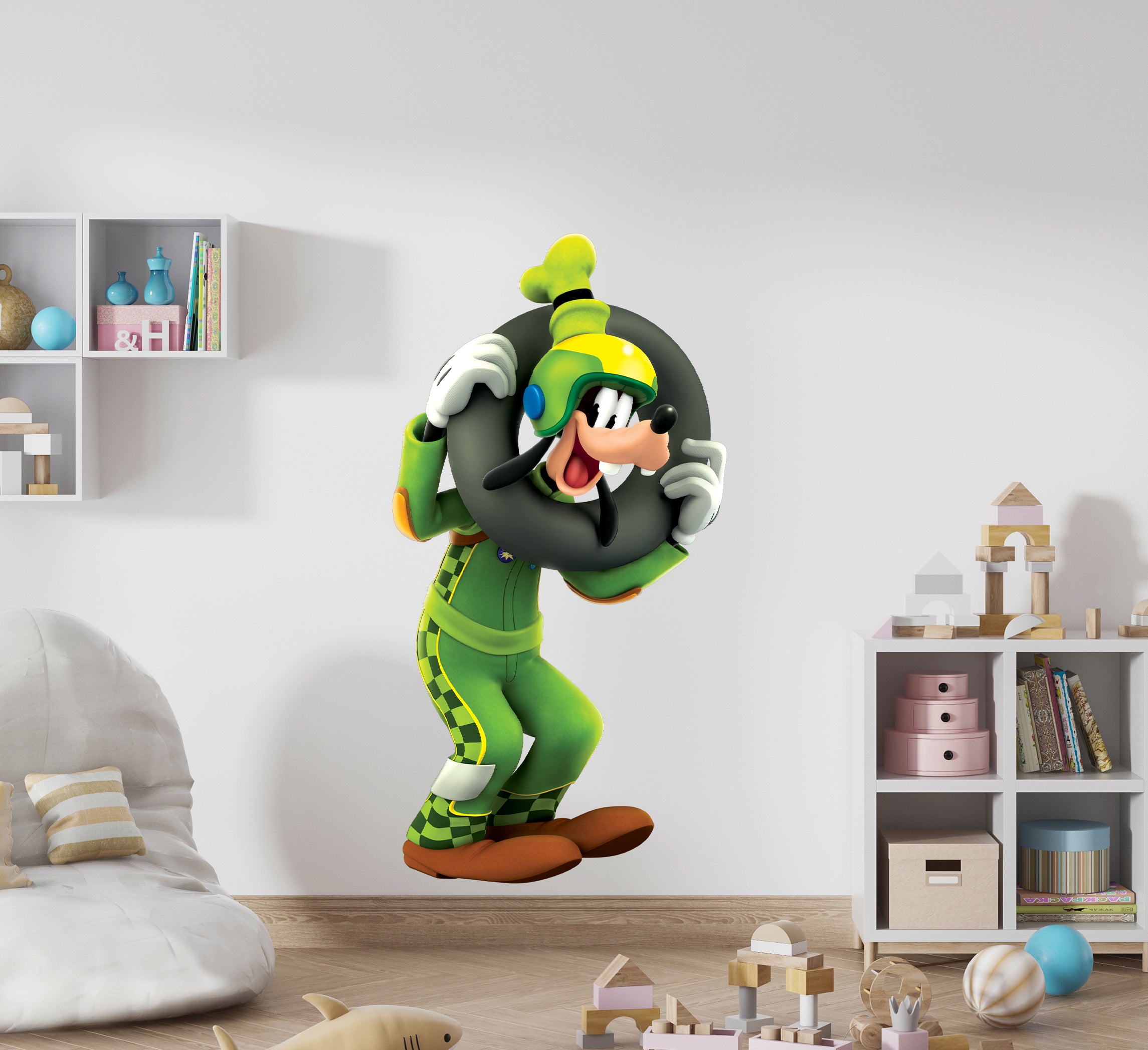 Goofy Mickey And Friends Wall Decal Removable Sticker Kids Room Wall Art Mural MMS18
