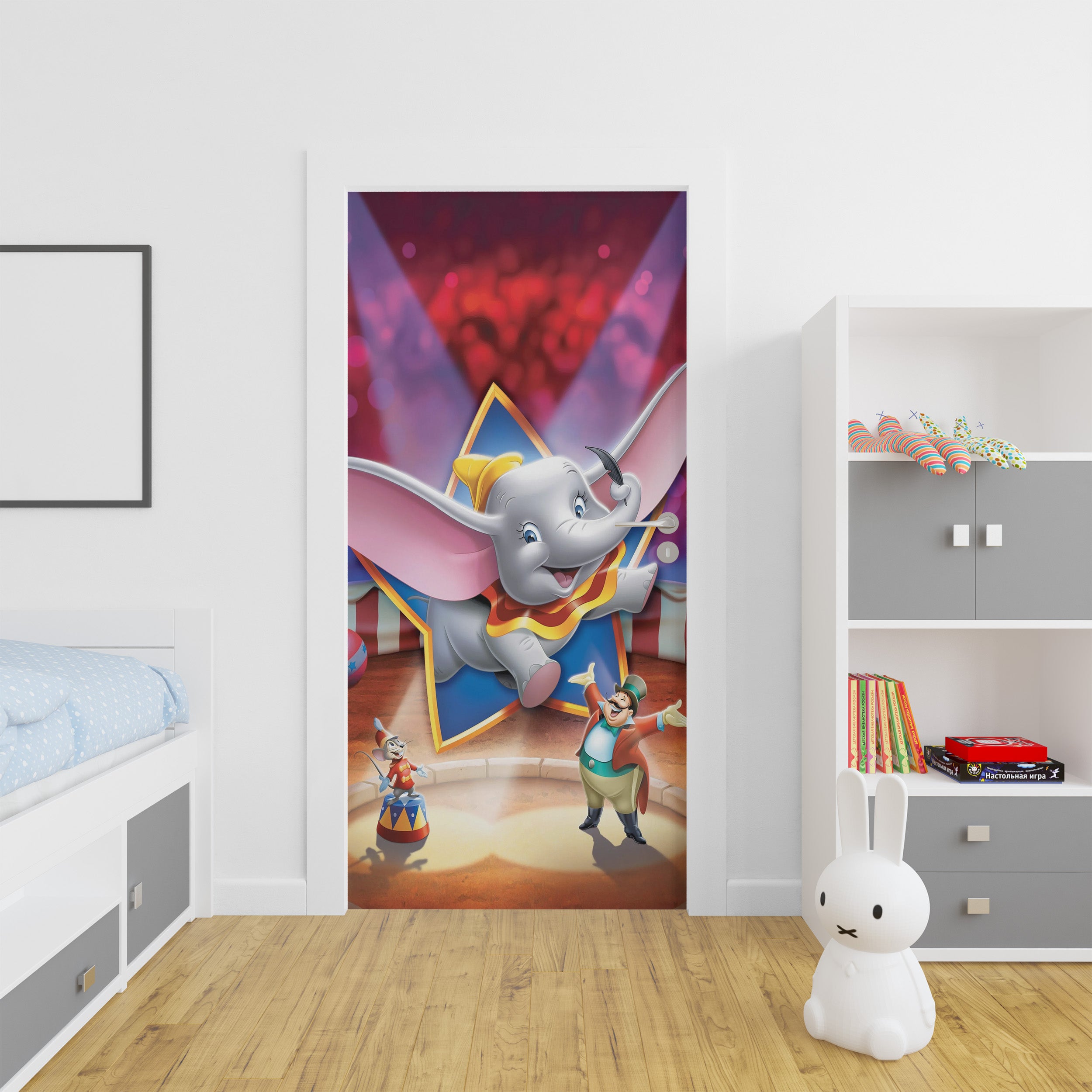 Dumbo Personalized DOOR Wallpaper Decal Removable Sticker MMS21