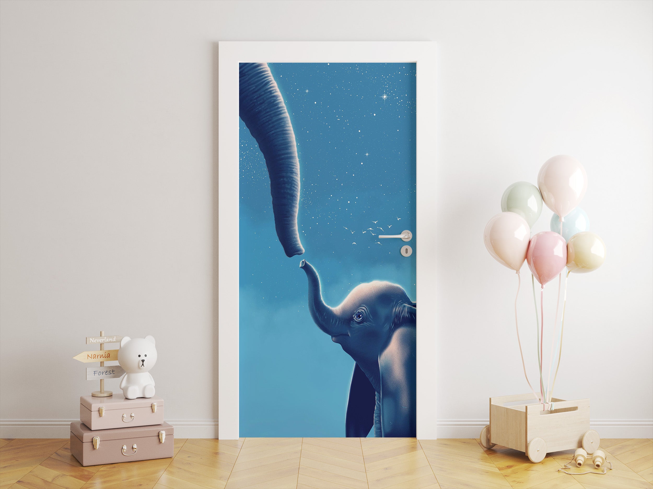 Dumbo Personalized DOOR Wallpaper Decal Removable Sticker MMS22