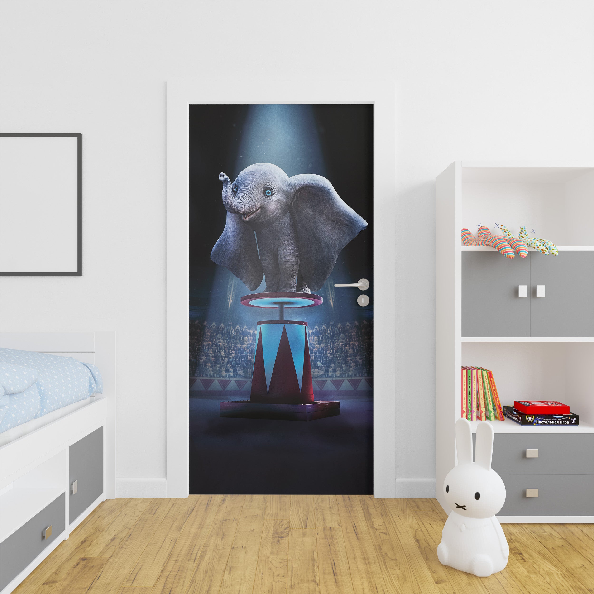 Dumbo Personalized DOOR Wallpaper Decal Removable Sticker MMS23