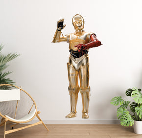 C3PO Star Wars Wall Decal Wall Sticker Kids Room Wall Art SW16