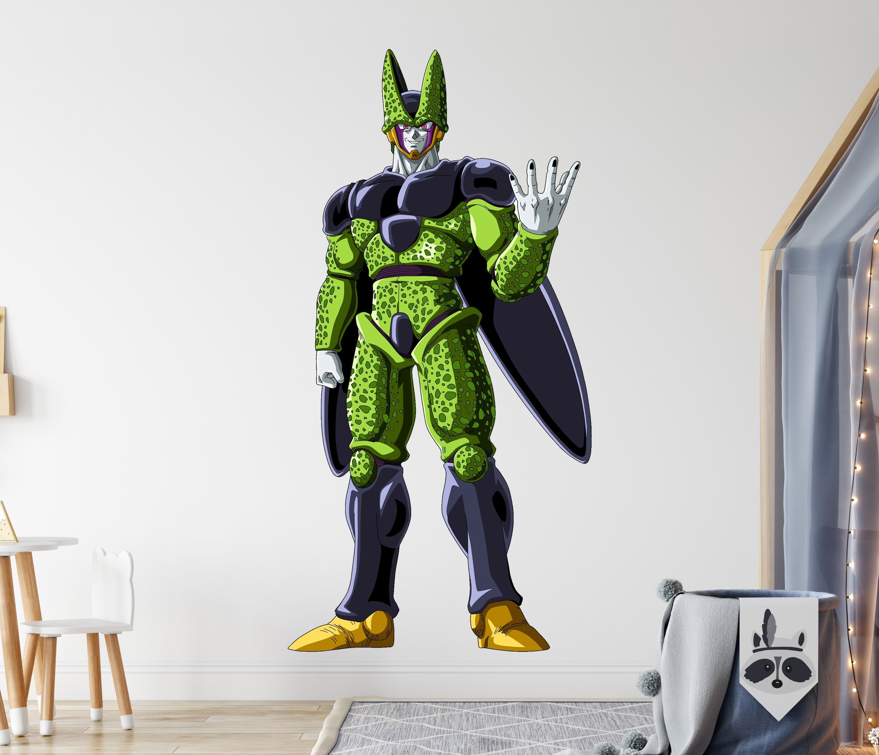 Cell Dragon Ball Z Wall Decal Removable Sticker Kids Room Wall Art Mural GMD37