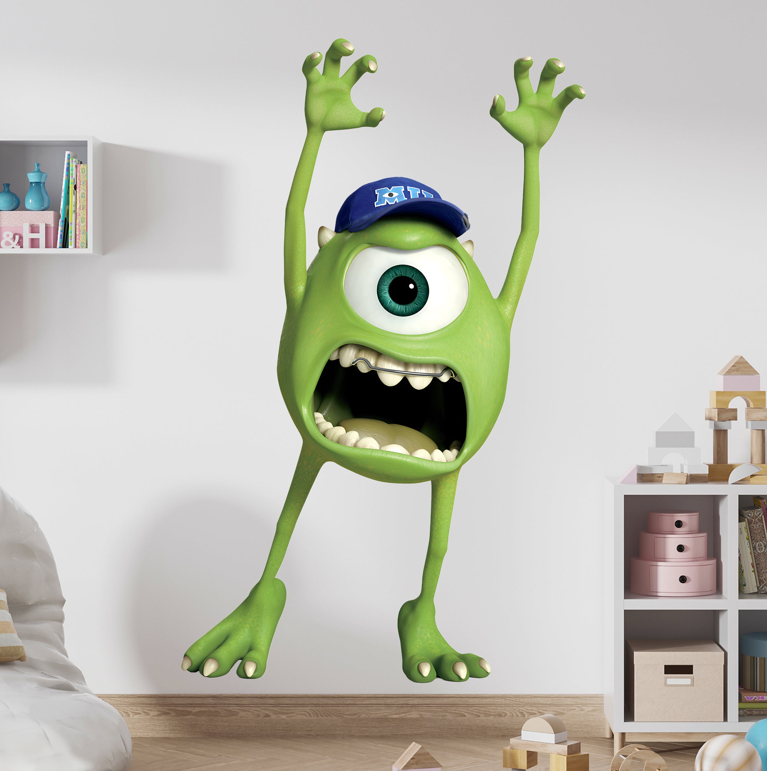 Mike Wazowski Monsters Inc Wall Decal Sticker Mural Decor Art MIC01