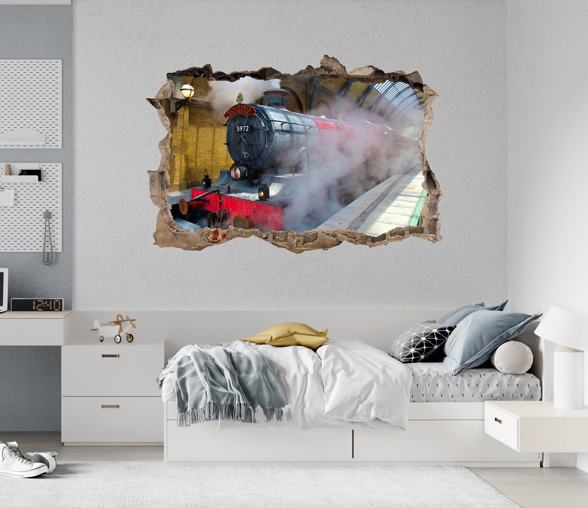 Hogwarts Express Train Wall Decal Removable Sticker Wall Art Decor Mural HP11