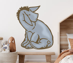 Eeyore Classic  Retro Winnie The Pooh Wall Decal Sticker Kids Room Art Mural WTP23